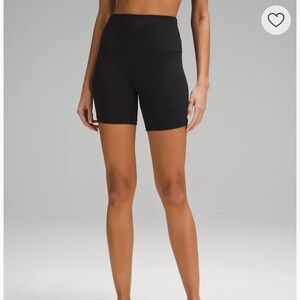 Lululemon 6inch align biker shorts